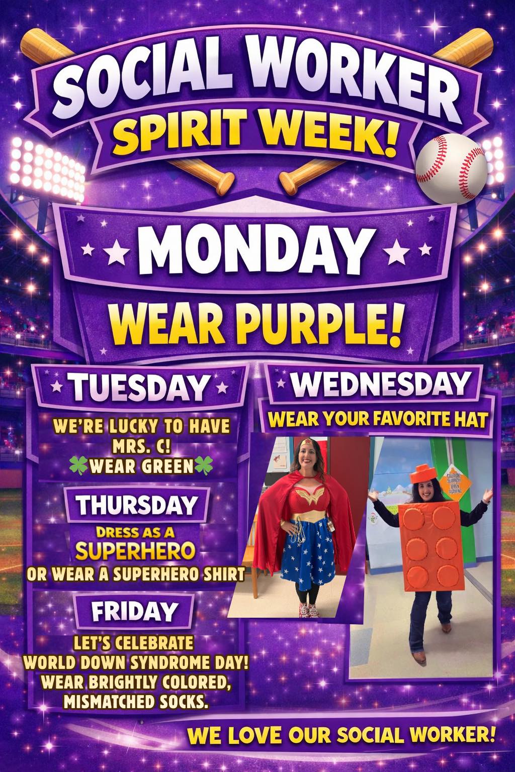 Social Worker Spirit Week 